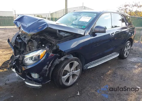 2016 Mercedes-Benz Gle 350 4Matic из США, поврежденный, VIN 4JGDA5HB0GA741346